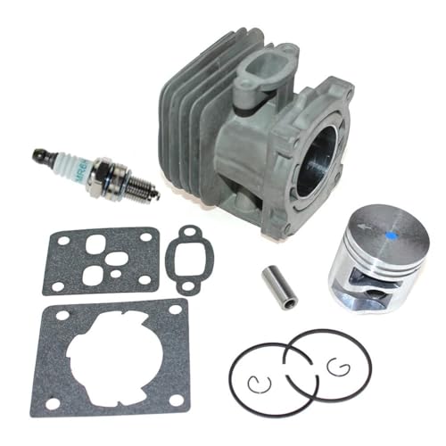 Zylinderkolbensatz passend für 34 mm für Heckenschere HS82R HS82RC HS82T HS87R HS87T 4237 020 1202 Gartenteile von MSHOZMD