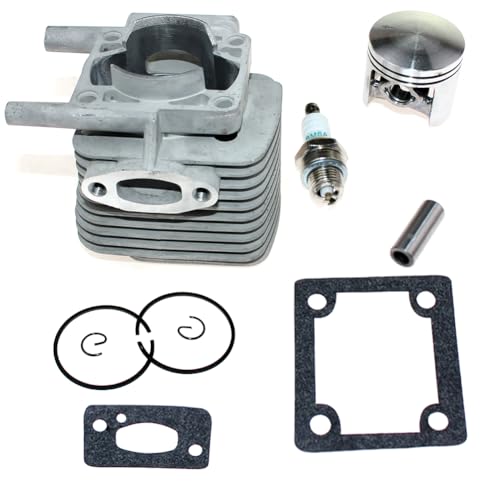 Zylinderkolbensatz passend für Shindaiwa B450 B450F B450R B450EMS B450AUS B452 B452R A130001340 70210-12111 22182-41210 99909-450 Gartenteile von MSHOZMD