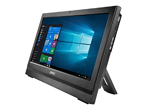 MSI 9S6-AA7811-027 Pro 20T 6M-027XDE All-in-One Desktop PC (Intel Core i3-6100, 128GB Festplatte, 4GB RAM, HD-Grafik, Win 10, 50,8 cm (20 Zoll)) schwarz von MSI