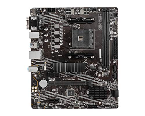 MSI A520M PRO AMD Socket AM4 DDR4 Micro ATX von MSI