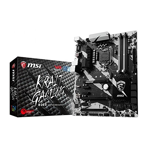 MSI B250 Krait Gaming LGA 1151 DDR4 HDMI,DVI 2x M.2 & 10x USB 3.1(2x Gen2 & 8x Gen1), 1x USB-C ATX Mainboard von MSI
