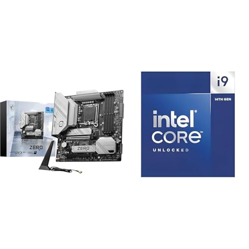 MSI B760M Project Zero Mainboard + Intel® Core™ i9-14900K Desktop Processor 24 cores von MSI