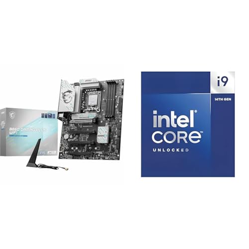 MSI B860 Gaming Plus WiFi Mainboard + Intel® Core™ i9-14900K Desktop Processor 24 cores von MSI