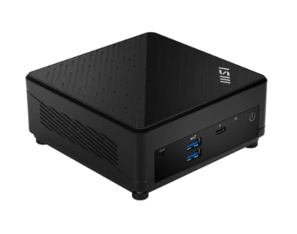 MSI CUBI 5 12M-209IT Mini PC i7-1255U 1.7GHz RAM 16GB-SSD 512GB M.2-WI-FI 6E-Win 11 Prof Black (00-B0A811-209) Marke von MSI