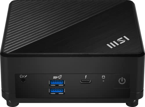 MSI Cubi 5 12M-005EU Desktop-PC, CPU i3-1215U, Intel UHD Graphics, DDR4 8GB, 128G SATA SSD, Windows 11 Home, schwarz von MSI