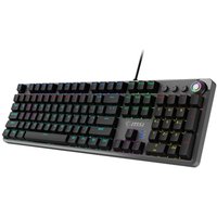MSI FORGE GK310 RED DE Tastatur Gaming USB QWERTY Deutsch Schwarz von MSI