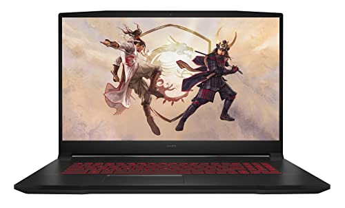 MSI GF76 Katana 12UG-054 Intel Core i7-12700H Gaming-Notebook 43,9cm (17,3") 16GB RAM, 512GB SSD, RTX 3070, Win11 Home, Schwarz von MSI