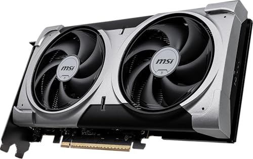 MSI GeForce RTX 5060 Ti 16G Ventus 2X OC Plus - 16GB GDDR7 (28Gbps/128-bit), PCIe 5, Boost: 2602 MHz, HDMI 2.1b, DisplayPort 2.1b, Extra Core-Pipes von MSI