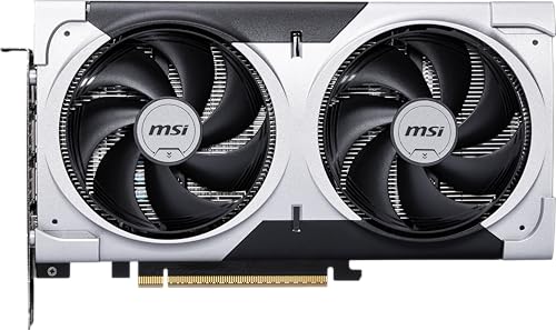 MSI GeForce RTX 5060 Ti 8G Ventus 2X OC Plus - 8GB GDDR7 (28Gbps/128-bit), PCIe 5, Boost: 2602 MHz, HDMI 2.1b, DisplayPort 2.1b, Extra Core-Pipes von MSI