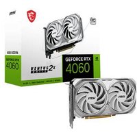 MSI Grafikkarte Nvidia GeForce RTX 4060 VENTUS 2X WHITE OC 8GB GDDR6-RAM PCIe x8 HDMI®, DisplayPort von MSI