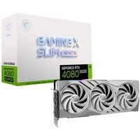 MSI Grafikkarte Nvidia GeForce RTX 4080 Super GAMING X SLIM WHITE 16GB GDDR6X-RAM PCIe x16 DisplayPo MSI Grafikkarte Nvidia GeForce RTX 4080 Super GAMING X SLIM WHITE 16GB GDDR6X-RAM PCIe x16 DisplayPo von MSI