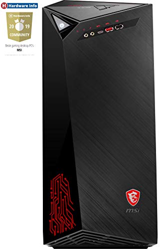 MSI Infinite 9SI-843MYS 9th gen Intel® CoreTM i5 8GB DDR4-SDRAM 1256GB HDD+SSD Schwarz Desktop-PC von MSI