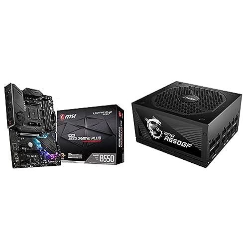 MSI MPG B550 Gaming Plus + MPG A650GF von MSI