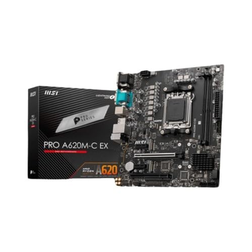MSI Mainboard Pro A620M-C EX AMD A620 MSI Mainboard Pro A620M-C EX AMD A620 von MSI