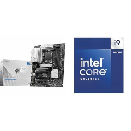 MSI PRO B760-P II Mainboard + Intel® Core™ i9-14900K Desktop Processor 24 cores von MSI