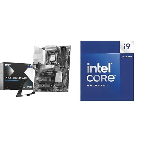 MSI PRO B860-P WiFi Mainboard + Intel® Core™ i9-14900K Desktop Processor 24 cores von MSI