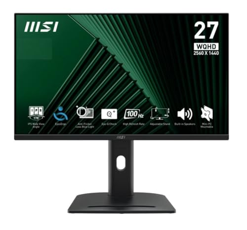 MSI PRO MP275QPG 27" LED IPS QHD 100Hz Adaptive Sync von MSI