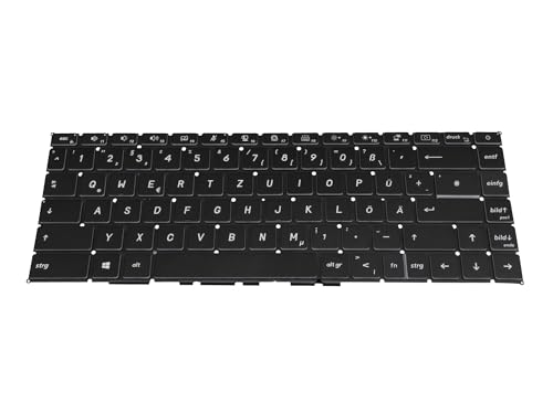 MSI S1N-3EDE2M2-SA0 Original Tastatur DE (deutsch) schwarz/schwarz mit Backlight für Creator 15 A10S (MS-16V2), A10SG (MS-16V2), A10U (MS-16V3), A10U (MS-16V3), A10U (MS-16V3) von MSI