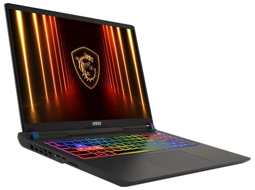 MSI Vector 16 HX AI A2XWIG-048, 16" QHD+ 240Hz, Core Ultra 9 275HX, 32GB RAM, 1TB SSD, RTX5080, W11H (0015M3-048) (4711377302098) von MSI