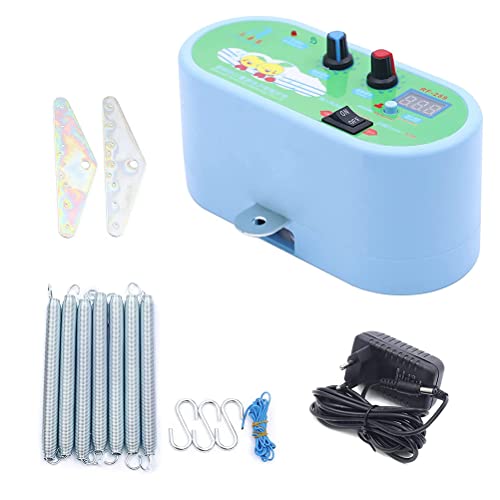 MSLing Hängende elektrische Wiegensteuerung, 8W Geräuscharm einstellbarem Elektrische Babyschaukel Babywippe Controller mit 7 Stück Feder bis zu 21 kg für Babywiege und Babyhängematte MSLing Hängende elektrische Wiegensteuerung, 8W Geräuscharm einstellbarem Elektrische Babyschaukel Babywippe Controller mit 7 Stück Feder bis zu 21 kg für Babywiege und Babyhängematte von MSLing