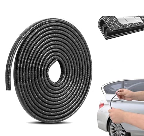 Auto Türdichtung für Tesla Model 3/Model Y/Model S/Model X, Autotür Kantenschutzstreifen, U-Form Kantenschutzprofil Türschutz, Türschutz Auslaufschutz,A/Black Auto Türdichtung für Tesla Model 3/Model Y/Model S/Model X, Autotür Kantenschutzstreifen, U-Form Kantenschutzprofil Türschutz, Türschutz Auslaufschutz,A/Black von MSMDG