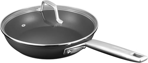 MSMK Eierpfanne, Pfanne 20 cm Antihaft mit Deckel, Backofenfeste Pfanne Induktion Geeignet für alle Herdarten, Spülmaschinenfest, PFOA und PTFE Frei,20cm MSMK Eierpfanne, Pfanne 20 cm Antihaft mit Deckel, Backofenfeste Pfanne Induktion Geeignet für alle Herdarten, Spülmaschinenfest, PFOA und PTFE Frei,20cm von MSMK