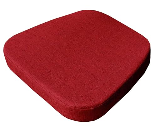 4/2/1er Set Stuhlkissen mit Bändern Sitzkissen Stuhl rutschfest Sitzauflage Sitzpolster halbrund Bequeme Waschbare Rutschfestes Sitzkissen Ideal für zu Hause und Gartendekoration(#23,40x38x33cm2pcs) 4/2/1er Set Stuhlkissen mit Bändern Sitzkissen Stuhl rutschfest Sitzauflage Sitzpolster halbrund Bequeme Waschbare Rutschfestes Sitzkissen Ideal für zu Hause und Gartendekoration(#23,40x38x33cm2pcs) von MSNCS