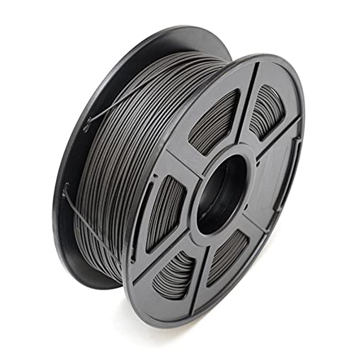 Composite Iron PLA Filament 1.75mm, 3D Printer Metal Filament 1kg (2.2lb) Spool, Filled with 30% Iron Powder, Real Metal Filament von MSNJ