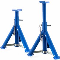 Unterstellbock klappbar verstellbar Auto pkw Wagenheber Abstellböcke 3000kg (1 Paar) von BITUXX