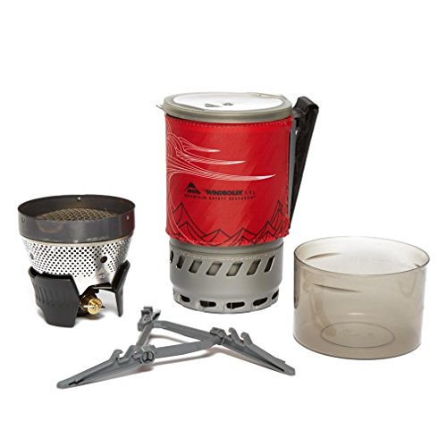 MSR WindBurner - Windsicheres Kochersystem - 1 Liter (rot) von MSR