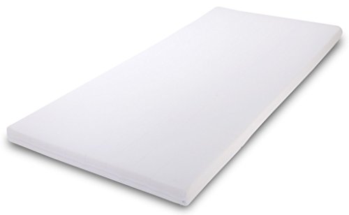 MSS® Soft Matratzenauflage- / Topper mit Bezug - 120 cm x 200 cm x 5 cm von MSS e.K.