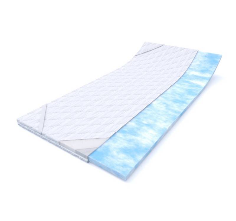 MSS e.K., Topper NightGel Matratzenauflage - Topper, 5 cm hoch, abnehmbarer Bezug von MSS e.K.