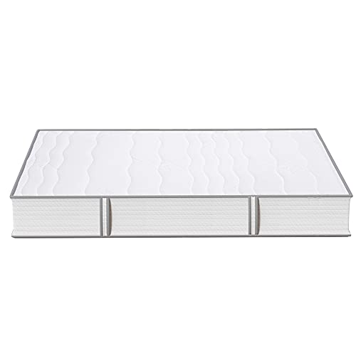 MSS e.K. XXL TONNEN-Taschenfederkernmatratze Medic Silver Plus | EXTRA HOCH 24 cm (Kernhöhe: 22 cm) | 70 x 200 cm | H3 | 7 Zonenaufbau | Komfortschaum | Borderbezug Silver | schadstoffgeprüft von MSS e.K.