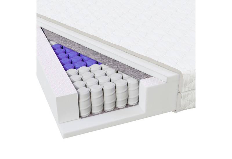 Taschenfederkernmatratze MEDIC PLUS, MSS e.K., 21 cm hoch, Tonnentaschenfederkern von MSS e.K.