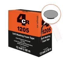 MST-DESIGN Schaumklebeband I Soft Foam Masking Tape I 13 mm x 50 m Rolle I 4CR I Lackierzubehör von MST-DESIGN