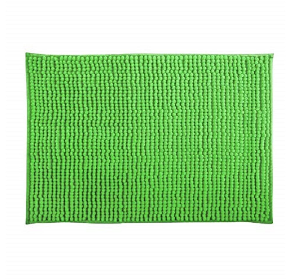 Badematte CHENILLE MSV, Höhe 12 mm, Badteppich, 100% Polyester Microfaser, Anti-Rutsch Beschichtung, mit praktischer Schlaufe zum Aufhängen, Waschbar 30°, Flauschig weich und warm, in 3 Größen erhältlich: 40 x 60, 50 x 80 und 60 x 90, viele angesagte Trendfarben, Polyester Microfaser, rechteckig von MSV