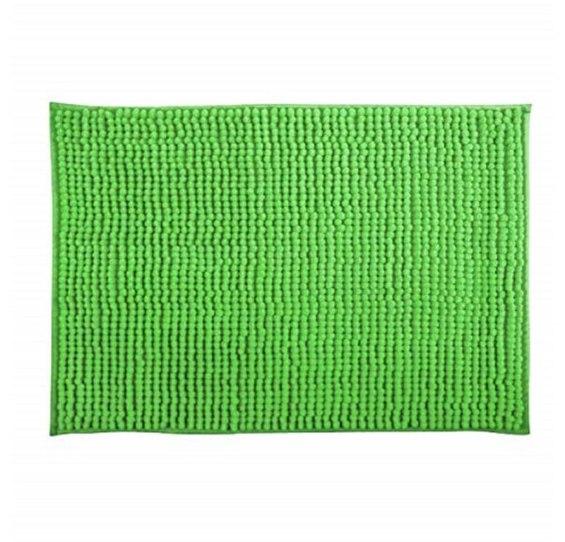 MSV Badematte CHENILLE, Höhe 12 mm, Badteppich, 100% Polyester Microfaser, Anti-Rutsch Beschichtung, mit praktischer Schlaufe zum Aufhängen, Waschbar 30°, Flauschig weich und warm, in 3 Größen erhältlich: 40 x 60, 50 x 80 und 60 x 90, viele angesagte Trendfarben, Polyester Microfaser, rechteckig von MSV