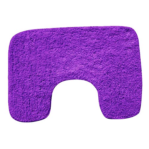 MSV WC-Waschbeckenmatte 45x35cm in violett, Plastik, 12 cm cm von MSV