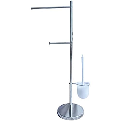 MSV 141308 WC-Bürstenganitur, Silber, 20x36x80 cm MSV 141308 WC-Bürstenganitur, Silber, 20x36x80 cm von MSV