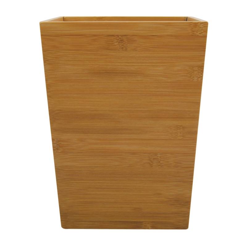 MSV Abfalleimer Bambus 3 l Braun von MSV