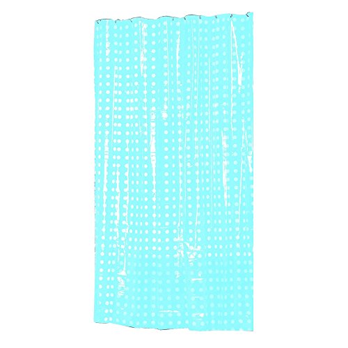 MSV Anti-Schimmel Duschvorhang - Anti-Bakteriell, waschbar, wasserdicht, PVC mit 12 Duschvorhangringen 180x200cm Hellblau MSV Anti-Schimmel Duschvorhang - Anti-Bakteriell, waschbar, wasserdicht, PVC mit 12 Duschvorhangringen 180x200cm Hellblau von MSV