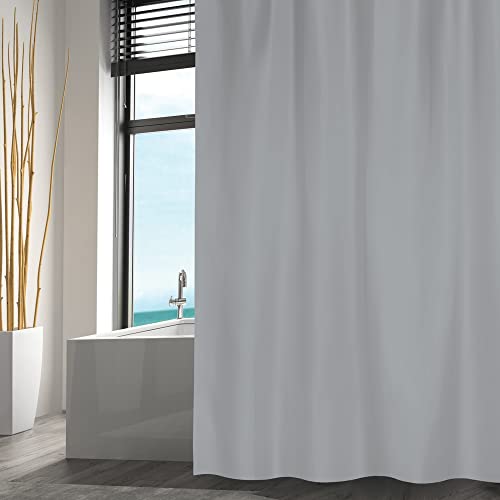 MSV Anti-Schimmel Duschvorhang - Anti-Bakteriell, waschbar, wasserdicht, Polyester, 240x200cm Anthrazit MSV Anti-Schimmel Duschvorhang - Anti-Bakteriell, waschbar, wasserdicht, Polyester, 240x200cm Anthrazit von MSV