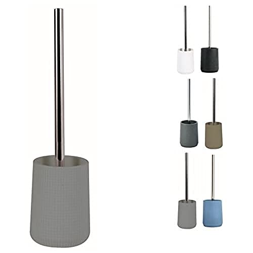 MSV Bad Serie Norden WC Bürste Toilettenbürste Klobürste WC Garnitur Grau von MSV