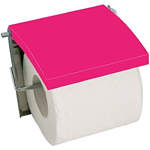 MSV Bad Serie Pink Toilettenpapierhalter WC Rollenhalter Papierhalter Klopapierhalter von MSV