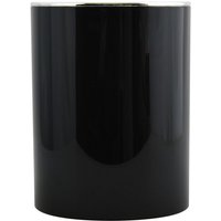 Bad Serie 'aspen' Design Kosmetikeimer Bad Treteimer Schwingdeckeleimer Abfallbehälter mit Schwingdeckel 6 Liter (ØxH): ca. 18,5 x 26 cm Schwarz - MSV von MSV