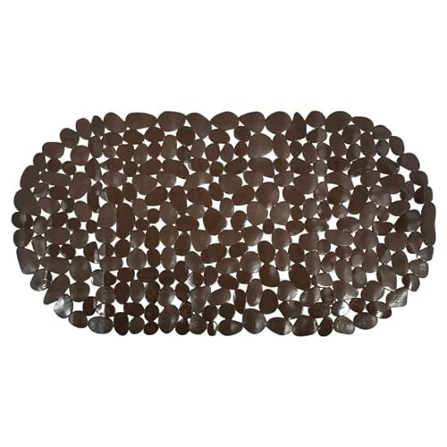 MSV Badewannenmatte, Braun, 12 cm cm, Polyvinylchlorid (PVC) von MSV