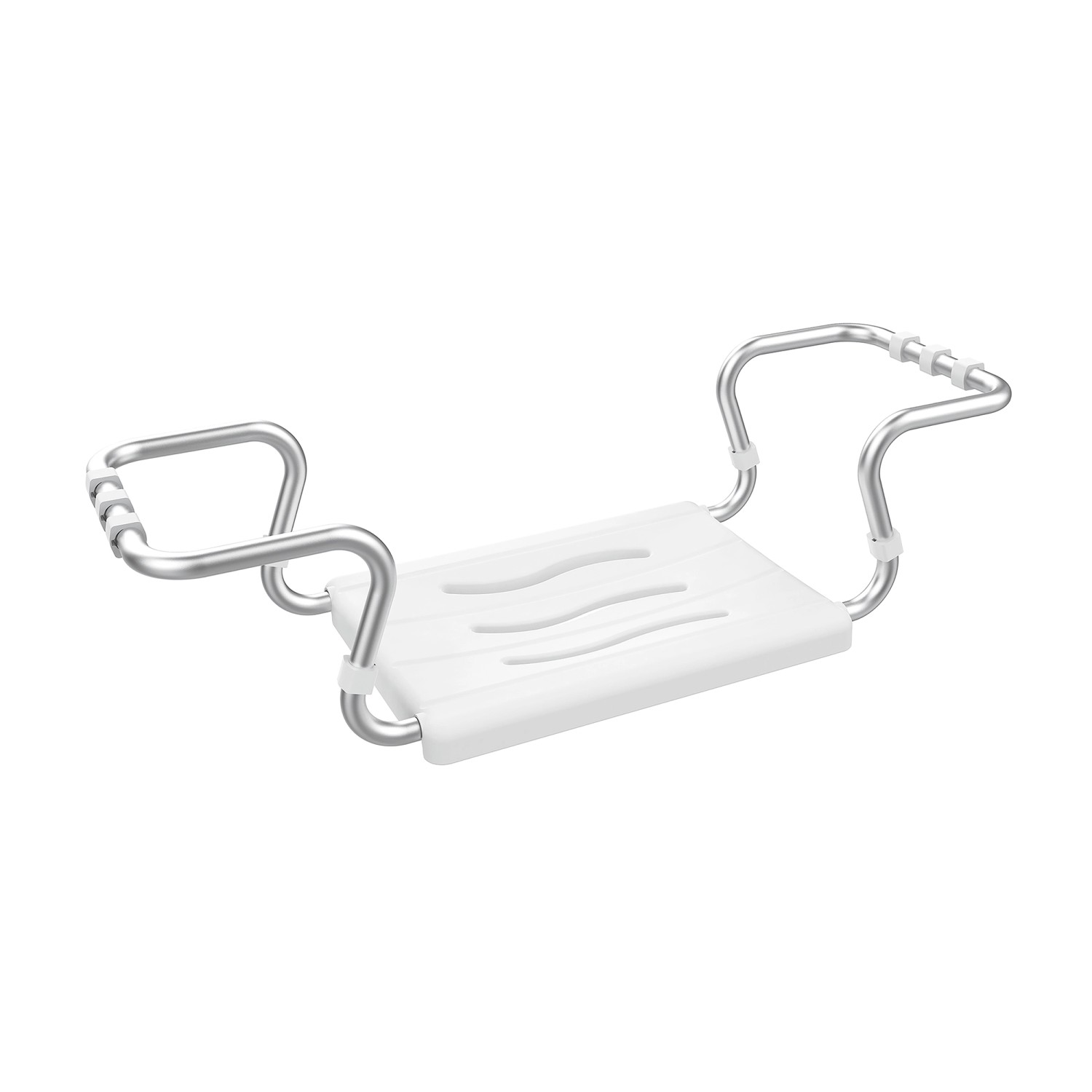 MSV Badewannensitz Ausziehbar 55 - 70 cm x 18,7 cm x 26,1 cm Weiß-Silber MSV Badewannensitz Ausziehbar 55 - 70 cm x 18,7 cm x 26,1 cm Weiß-Silber von MSV