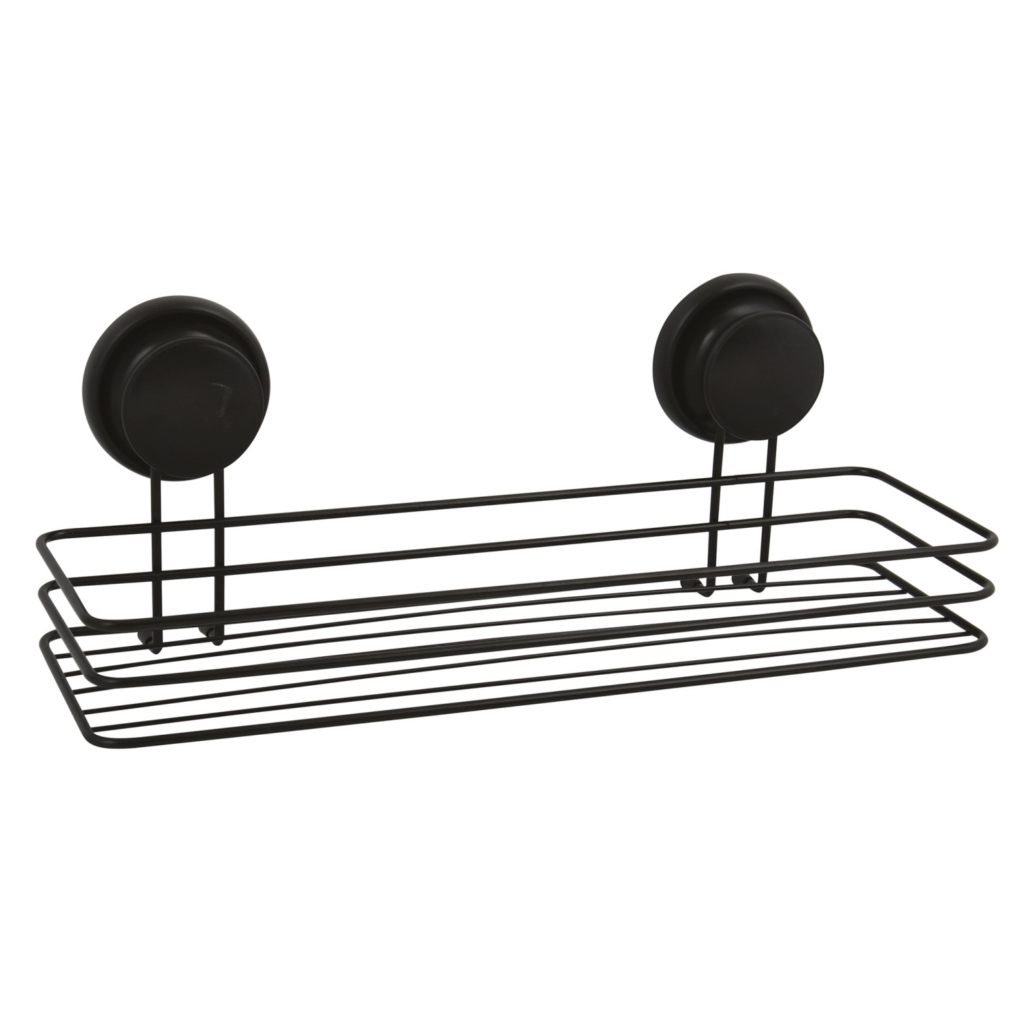 MSV Duschregal Mega Ventouses Stahl 35,2 cm x 14 cm x 13 cm Mattschwarz MSV Duschregal Mega Ventouses Stahl 35,2 cm x 14 cm x 13 cm Mattschwarz von MSV