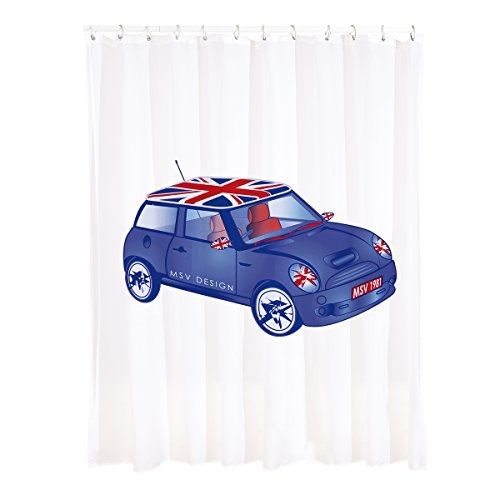 MSV Duschvorhang, Blau MSV Duschvorhang, Blau von MSV