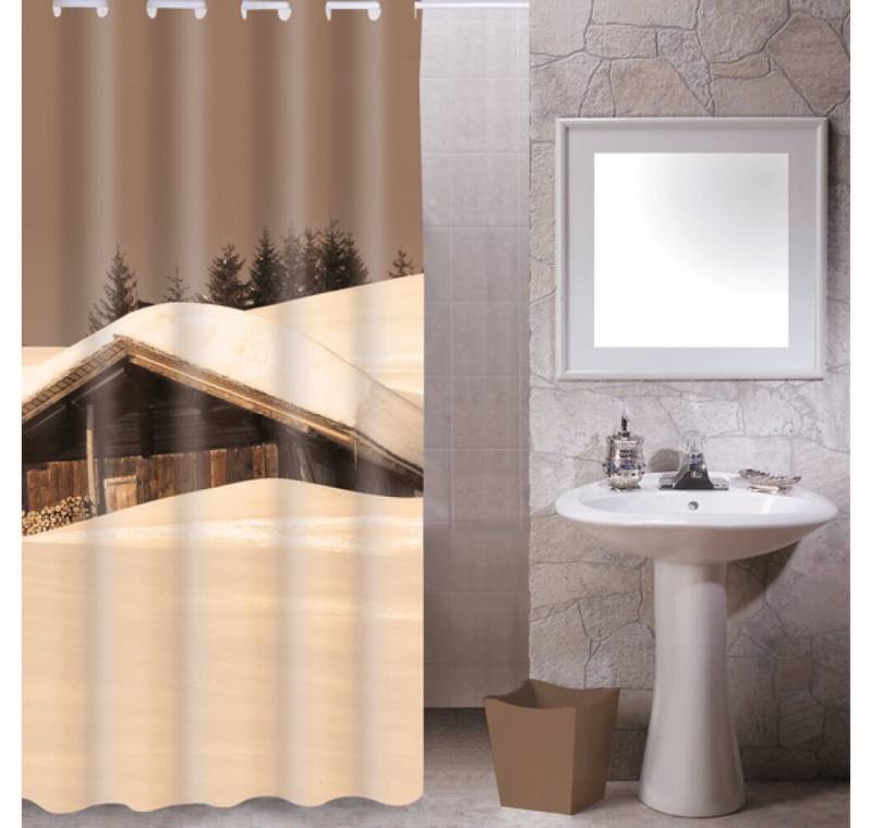 MSV Duschvorhang DUSCHVORHANG AUS 100% POLYESTER IM LANDHAUSSTIL MSV Duschvorhang DUSCHVORHANG AUS 100% POLYESTER IM LANDHAUSSTIL von MSV